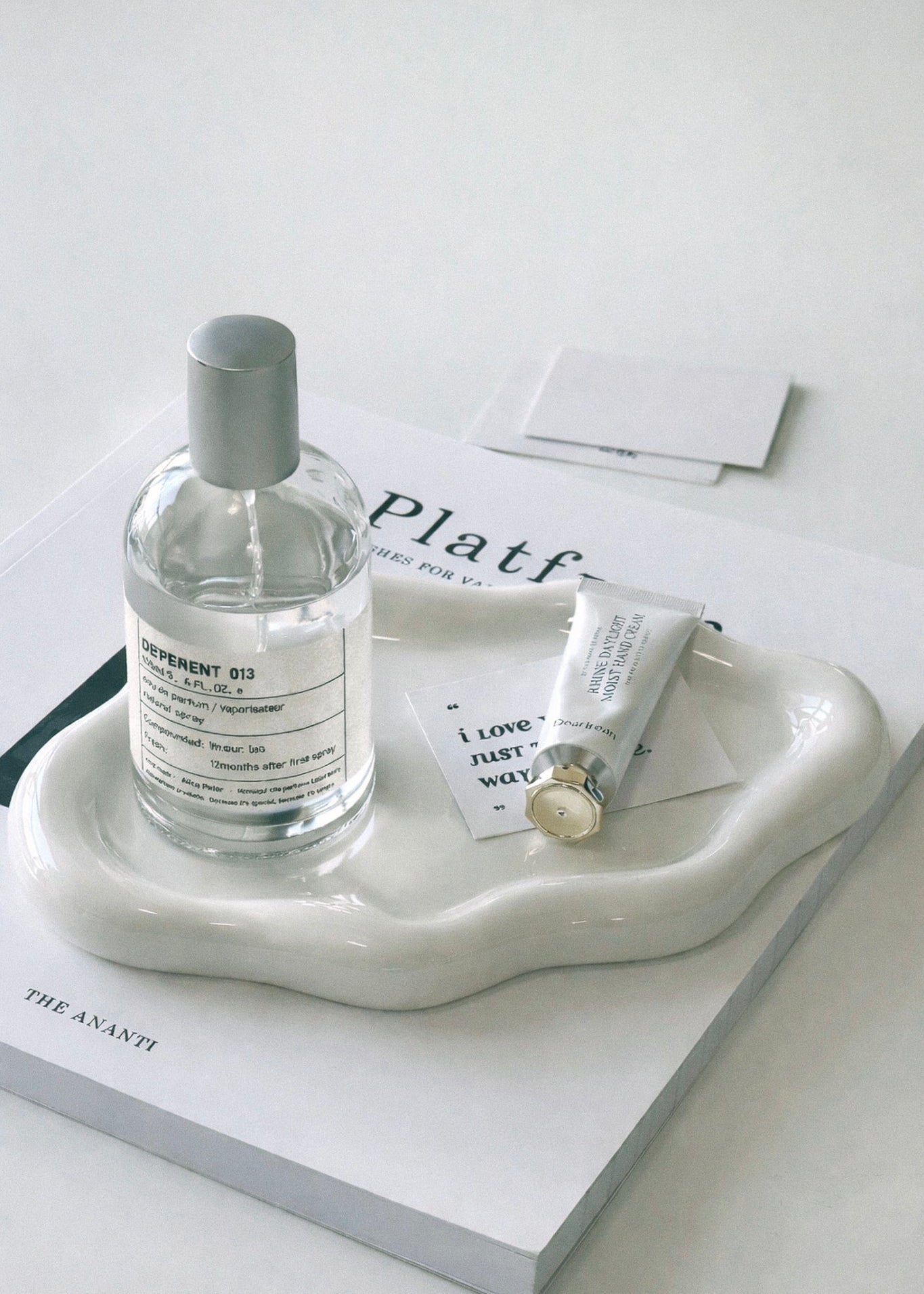 Cloud-shaped ceramic jewelry tray - Alba