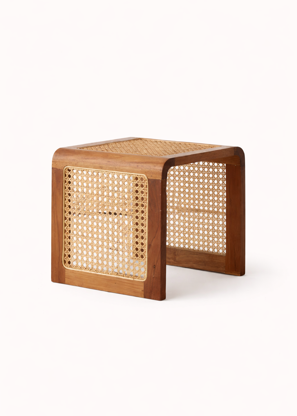 Woven wood coffee table x1 - Kyo