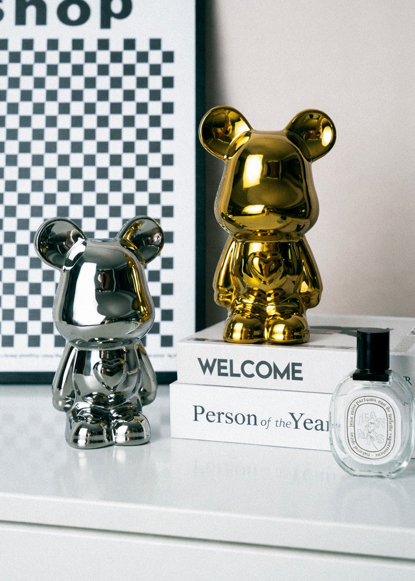 Decorative ceramic money box – Love Bear 