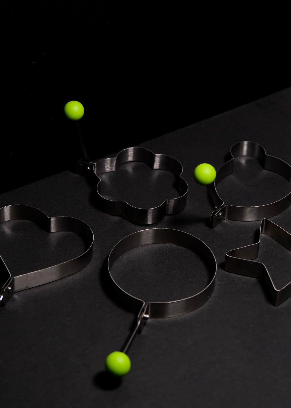 Lot de 5 moules de formes différentes - Five