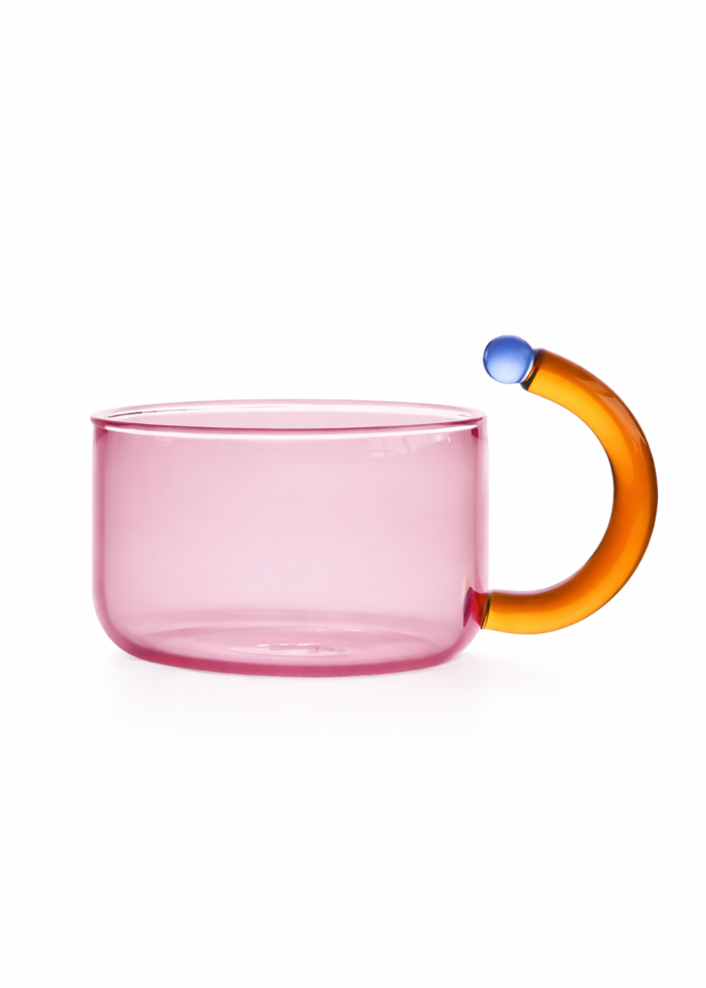 Tasse en verre contrastée – Bloom