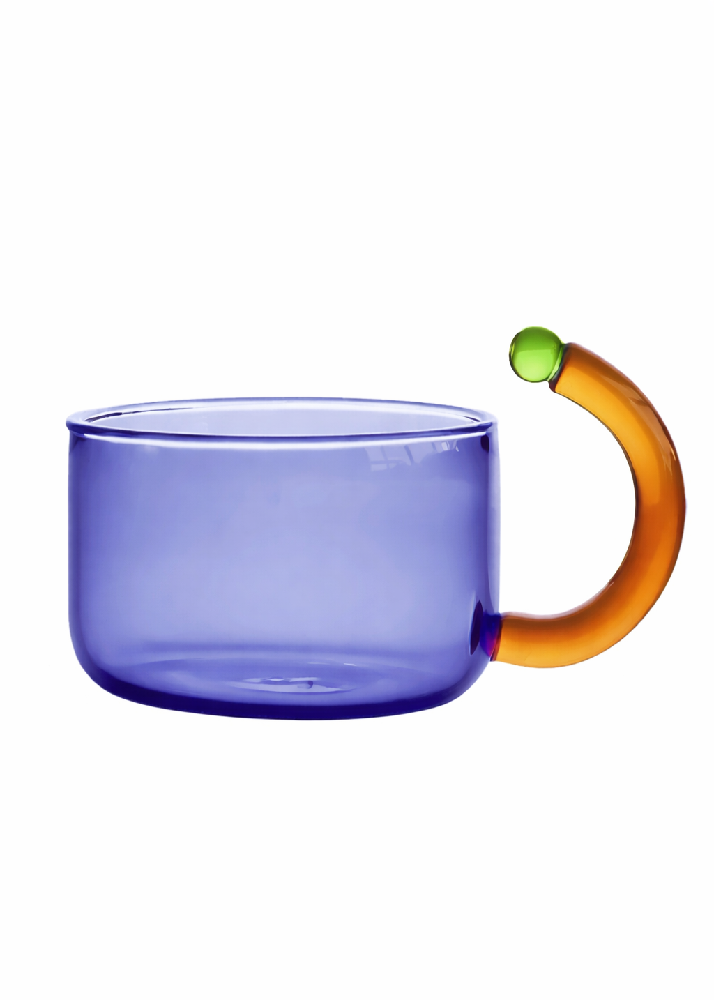 Tasse en verre contrastée – Bloom