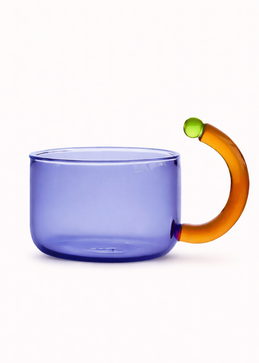 Contrasting glass mug – Bloom 